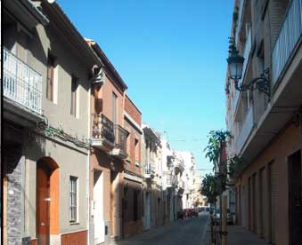 Calle de San Antonio de mudanzas Sedaví