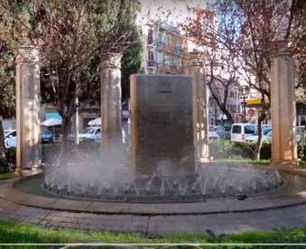 fuente del barrio Ensanche en valencia de mudanzas valencia